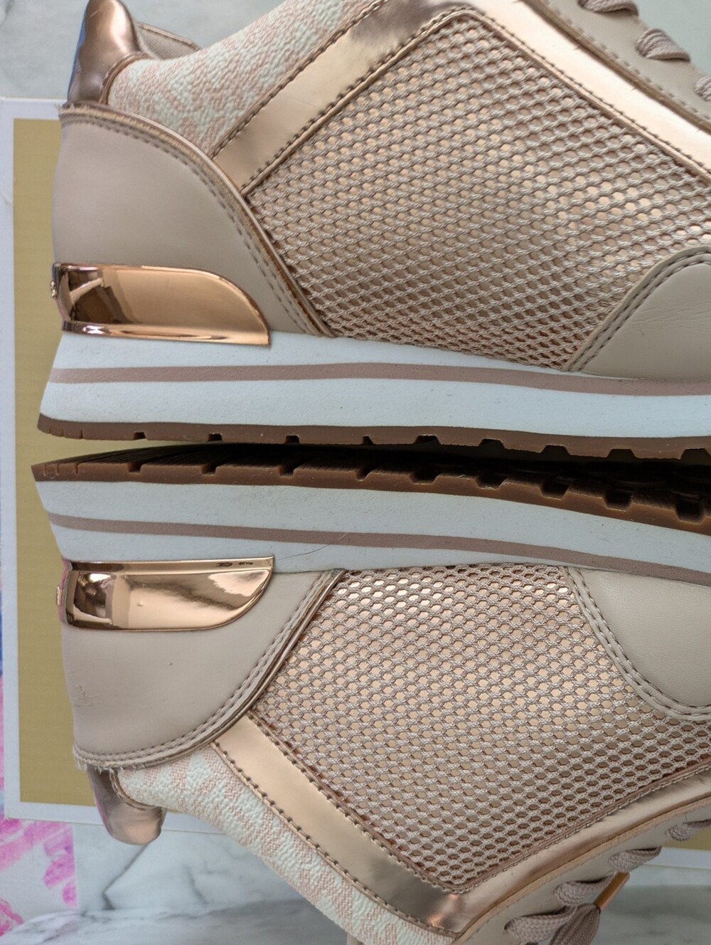 MK Pink Sneakers - Picture 8 of 8